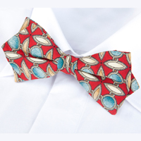 Noeud papillon rouge